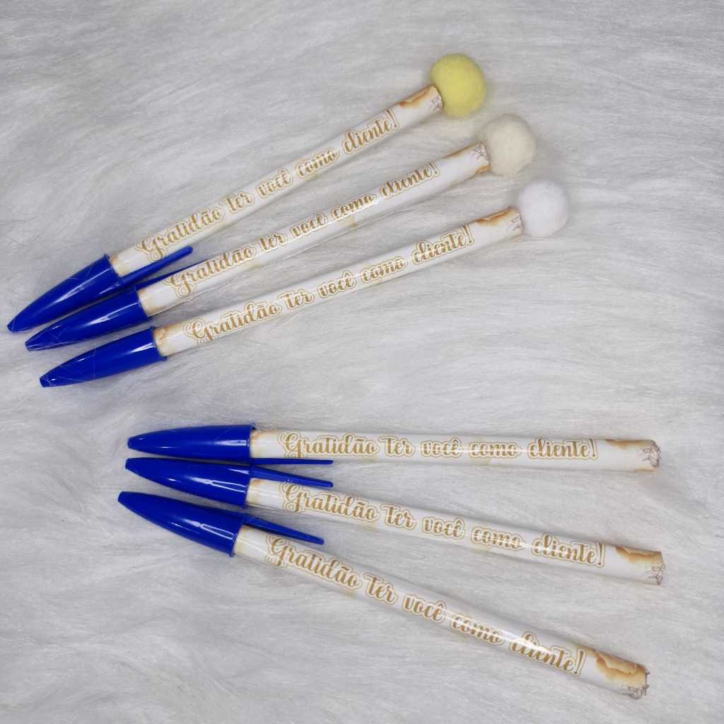Caneta personalizada / seu tema / criamos sua arte/ canetas embaladas induvidualmente