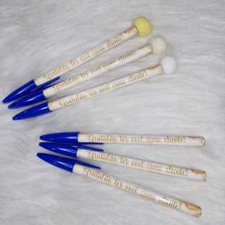 Caneta personalizada / seu tema / criamos sua arte/ canetas embaladas induvidualmente