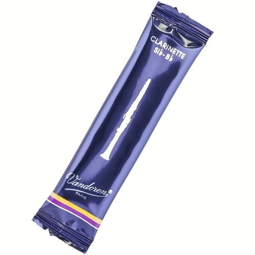Palheta Vandoren Tradicional Clarinete Nº 1 - 1,5 - 2 - 2,5 - 3 - 3,5 ou 4