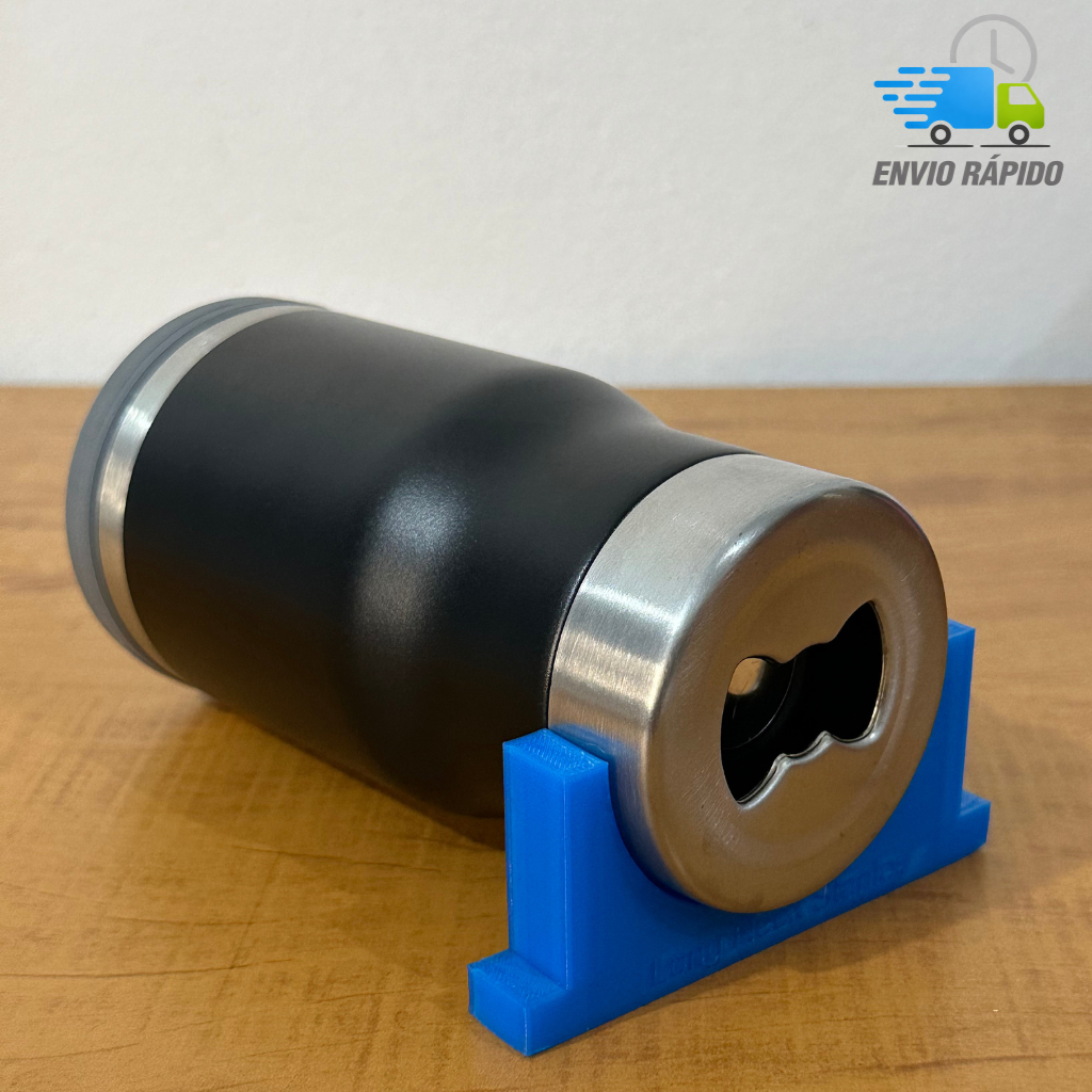 Suporte alinhamento de copo térmico para Gravação a Laser - Copo Long Neck  e Copo Pequeno -