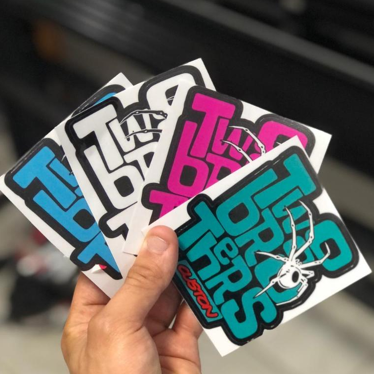 TWO BROTHERS com (ARANHA) Adesivo ***ORIGINAL*** em Oferta na Shopee