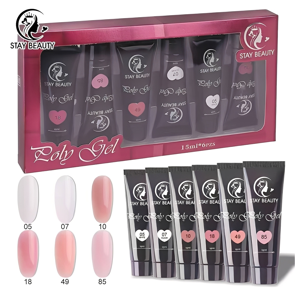 Polygel LED UV Profissional 30g F1 Alongamento Poligel Unhas de Gel em Oferta na Shopee