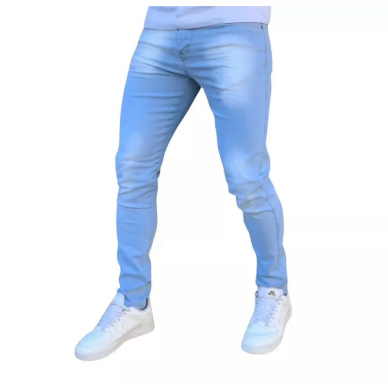 NO16.kit 2 calças jeans masculina com elastano linha premium OX promoção