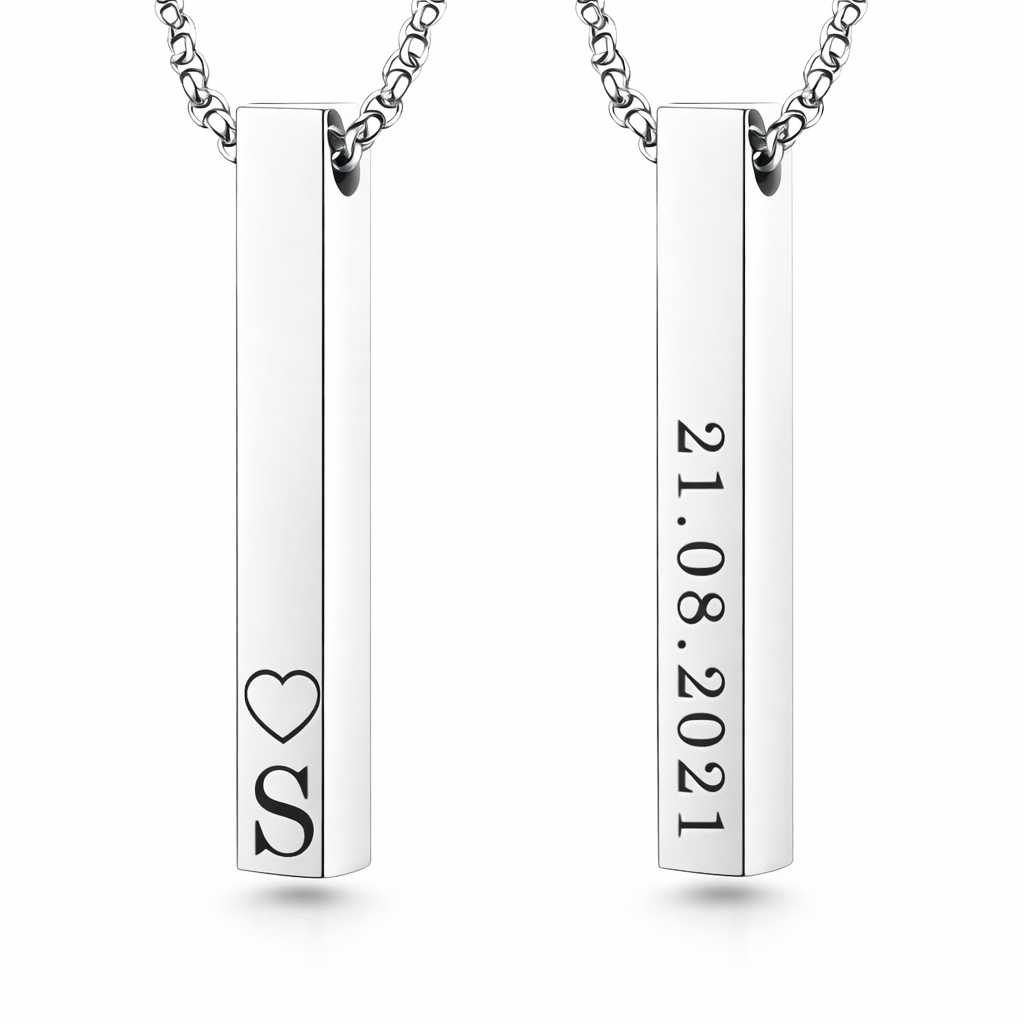 Colar Gargantilha Aço Inox Masculina Feminina Com Gravação Personalizada Unidade em Oferta na Shopee