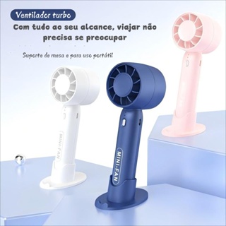 Ventilador portátil para cílios postiços, mini ventilador portátil recarregável via USB, secador de cola para cílios em Oferta na Shopee
