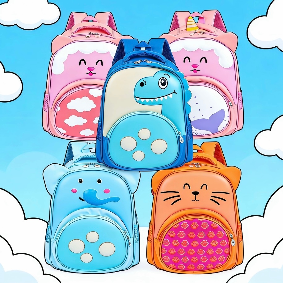 🔥【Oferta por tempo limitado】🔥 Mochila Infantil Escolar Menino Menina Bolsa Resistente  🔥Alta Qualidade🔥 KMA4112-3D
