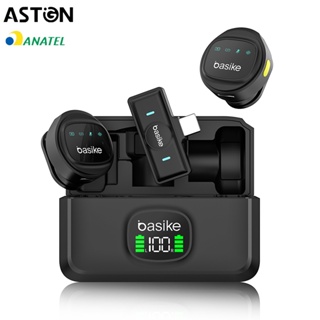 Astgn X Basike Microfone de Lapela Sem Fio Basike Tipo C Profissional Plug & Play Redução de Ruído em Oferta na Shopee