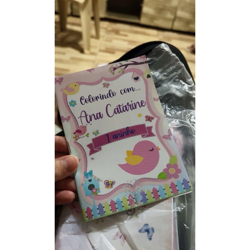 20 Livros colorir ou atividades tamanho M (10x15)