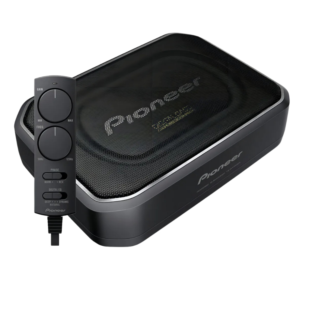 Subwoofer Slim Pioneer Ts-wx140da Subwoofer Ativo Compacto Preto · foto 2