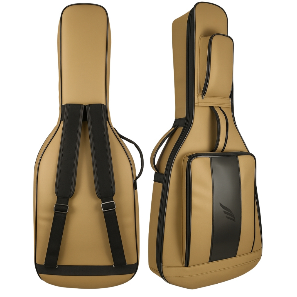 Capa Semicase Violão Clássico Folk Sierra Sag200 Couro Ecológico Hard Case em Oferta na Shopee