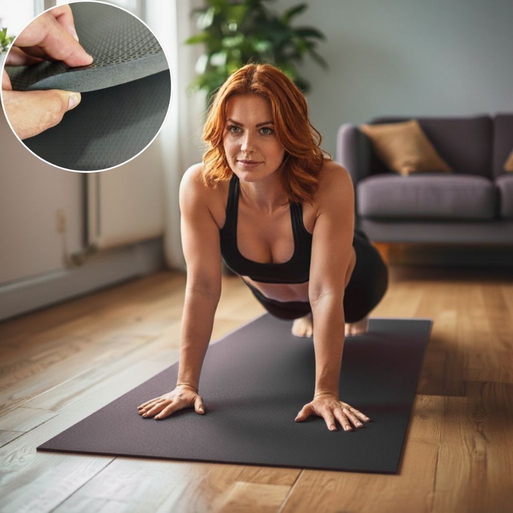 Colchonete Academia EVA 100x50cm 15mm Espessura Física Exercício Escola Ginástica Aeróbica Yoga