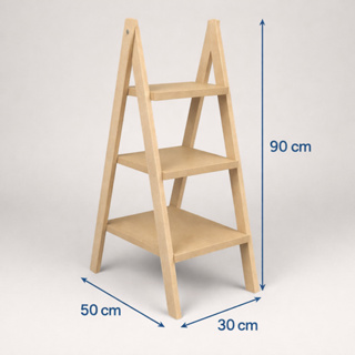 Escada Decorativa MDF 3 Andares Tipo Arquibancada Chão Festa Suporte Doces Eventos Mesa Festa em Oferta na Shopee