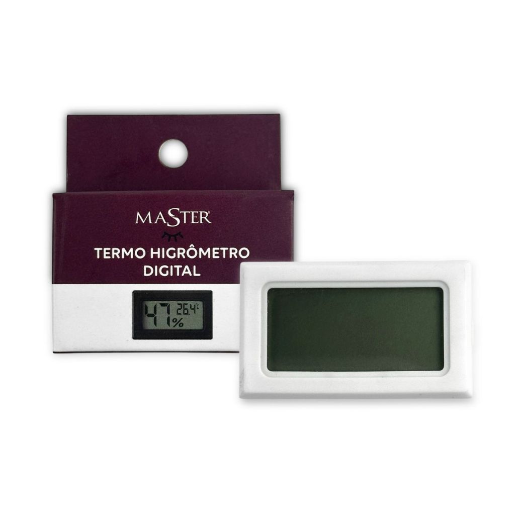 Mini Termo Higrômetro Master Para Lash Designer Profissional em Oferta na Shopee