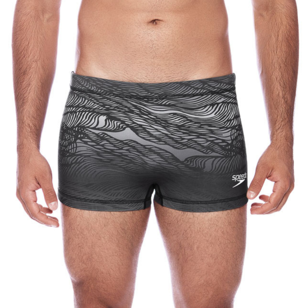 Sunga Adulto Boxer Net Speedo Praia Piscina Mar Natação ou Lazer - PRETO