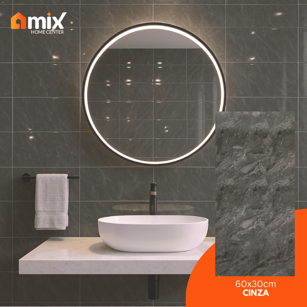 Kit 20 Placas Mármore Vinílico Adesivo 60x30 Parede Decoração Lavável · foto 2