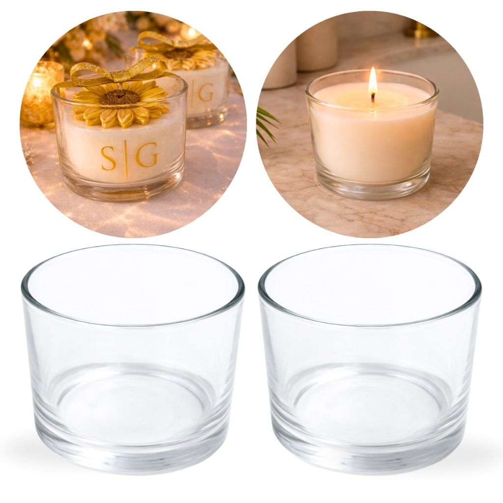Kit 100 Copos de Vidro Para Decoração, Vela ou Patê 150ml