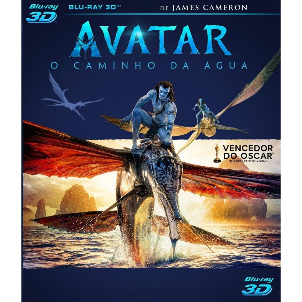 AVATAR 1 e 2  em  blu-ray 3D