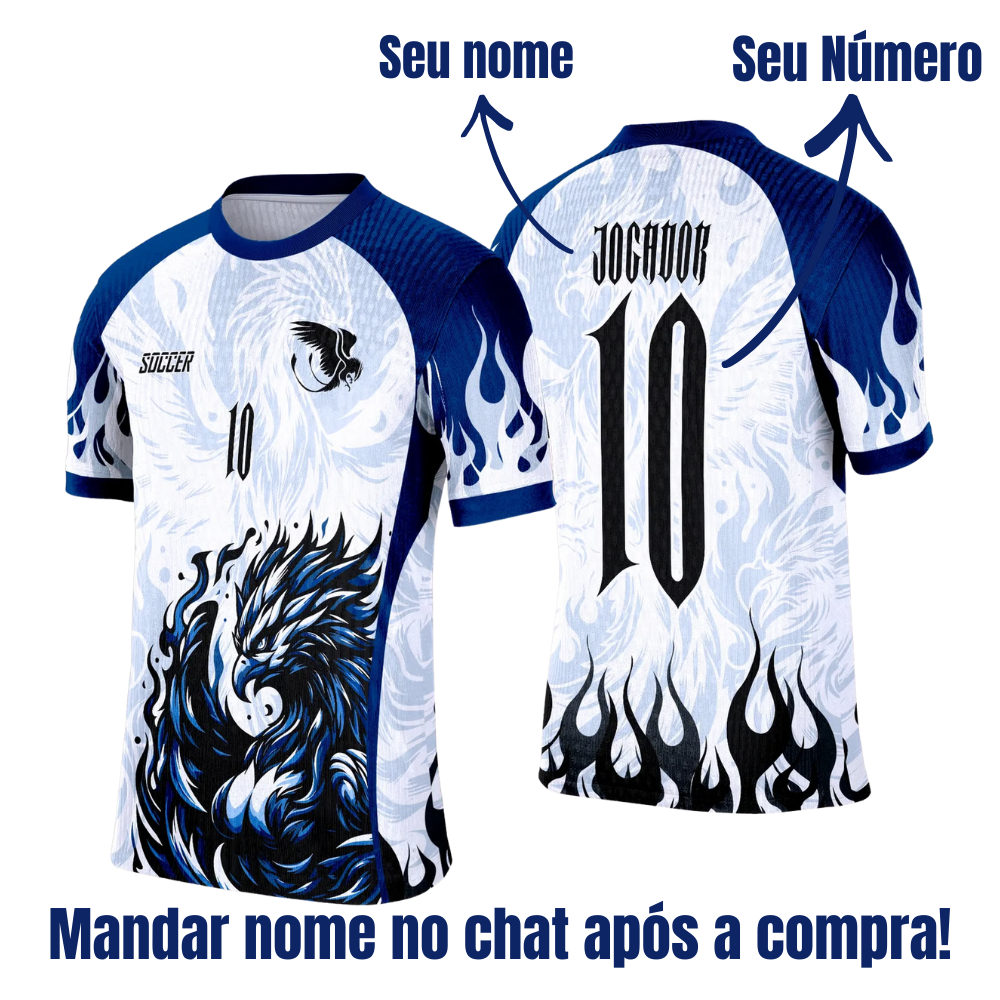 Camiseta Interclasse Personalizada Fenix | Camisa de Time para Jogos Escolares