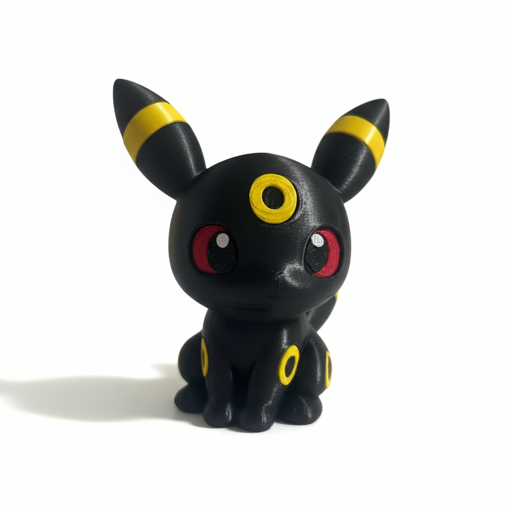 Boneco Action Figure Umbreon Chibi Pokemon  Coleção Eeveelutions em Oferta na Shopee