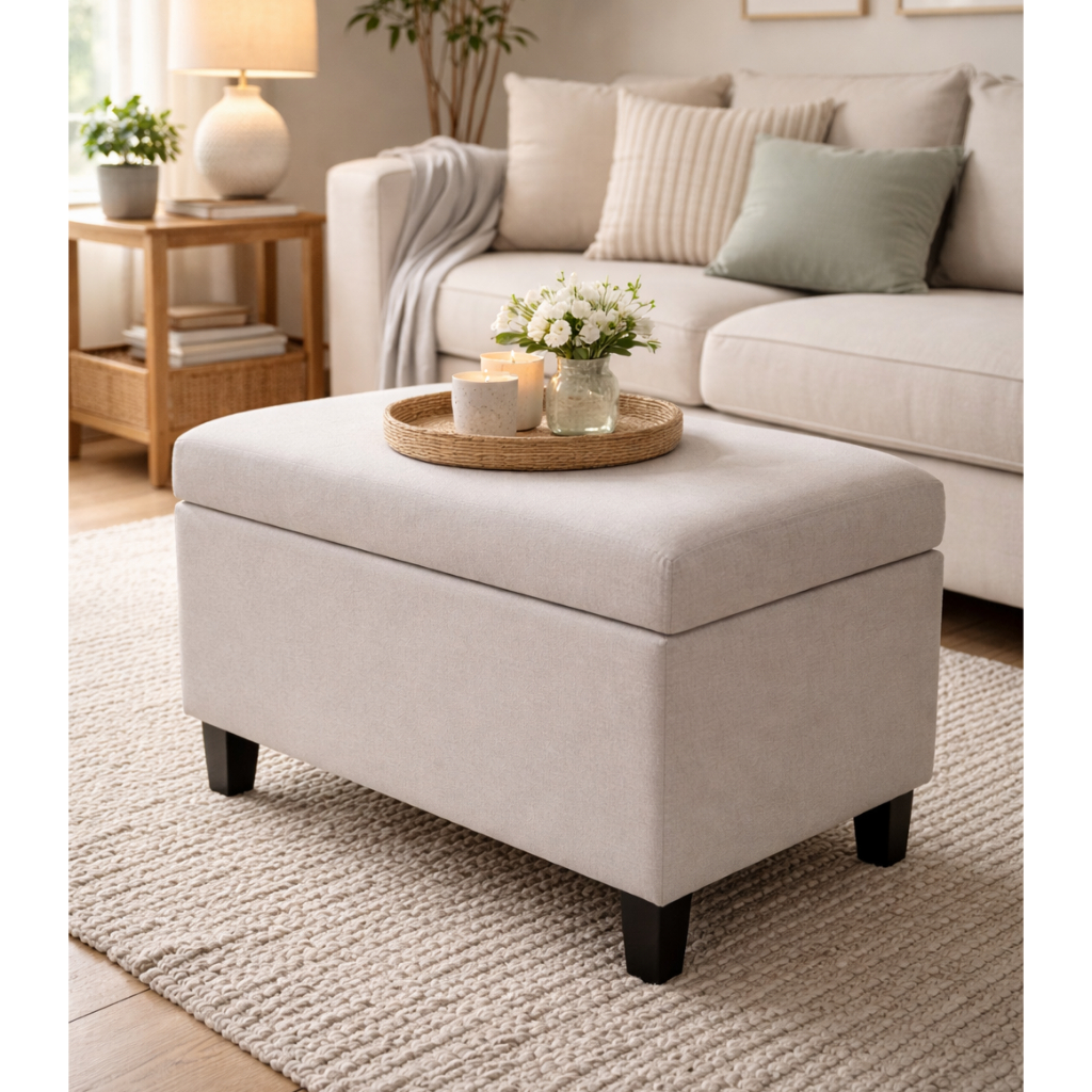 Recamier Baú Banco Luxo Divã 60 cm Quarto Sala Moderno Puff Guardar Sapateira Enxoval Solteiro em Oferta na Shopee