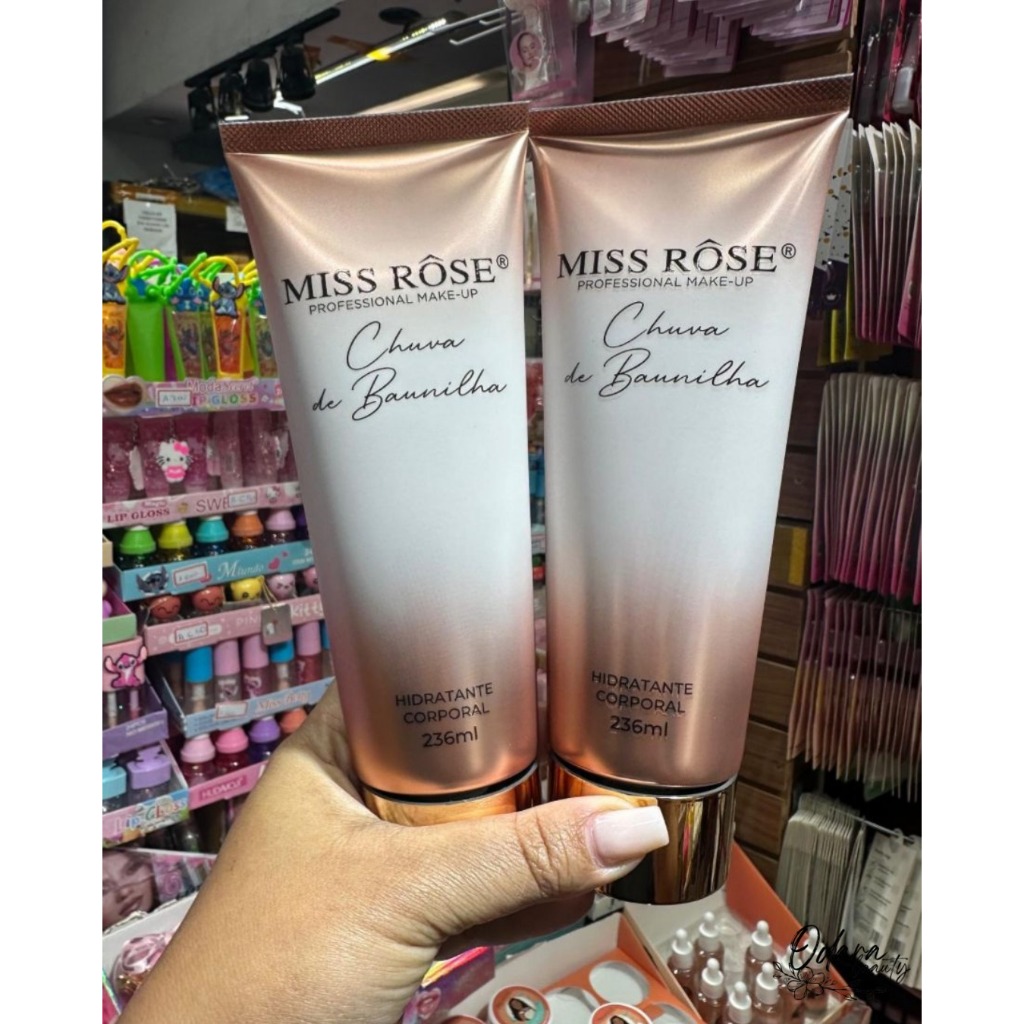 Creme Corporal Miss Rose Baunilha | Mia Make