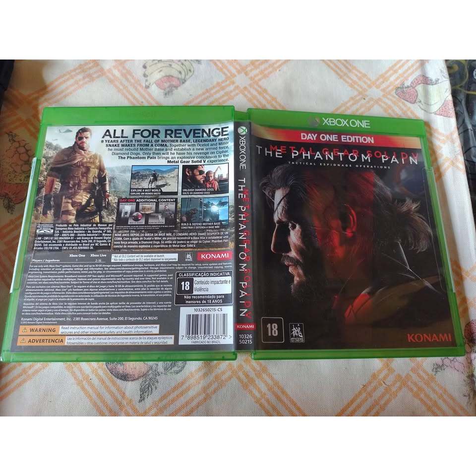Metal Gear Solid V: The Phantom Pain - Jogo Para Xbox One