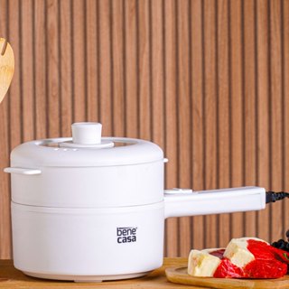 Panela Elétrica Bene Casa Multicoocker 2L 110V, Cozinhar Arroz, Legumes, Sopas, Ovos Antiaderente em Oferta na Shopee