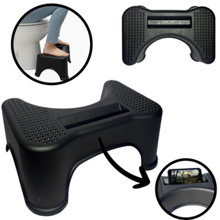 Banquinho Banheiro Antiderrapante Vaso Sanitário Ergonômico em Oferta na Shopee