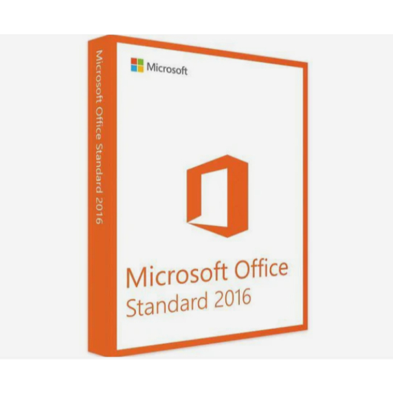 Microsoft Office 2016 Standard vitalícia