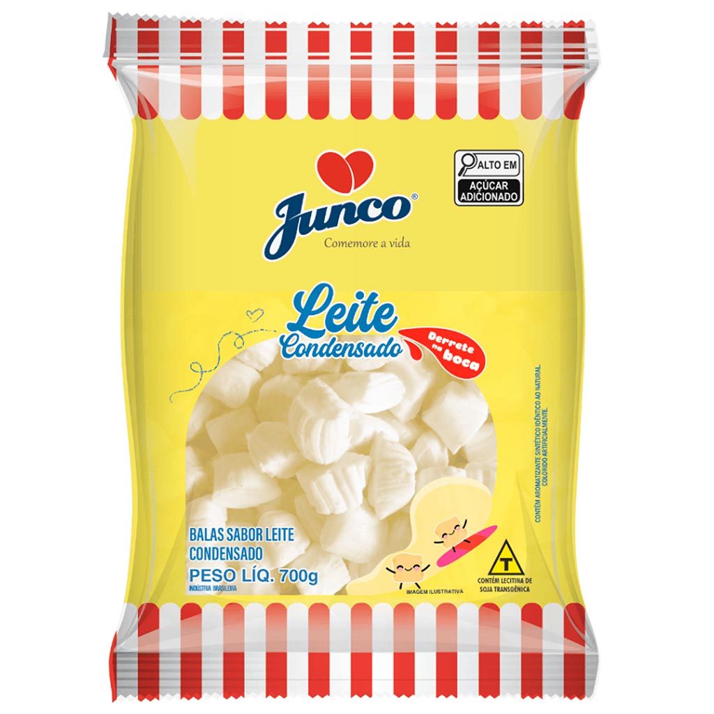 Bala de Leite Condensado 700g - Junco
