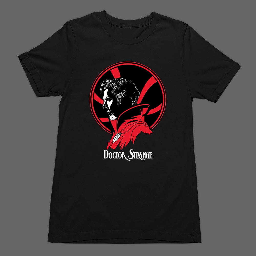 Camiseta Básica T-Shirt Marvel Dr Estranho Doctor Strange Marvel HQ Unissex