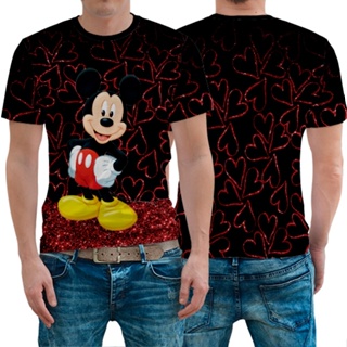 Camisa Adulta ou Infantil - Mick estampa Glitter em Oferta na Shopee
