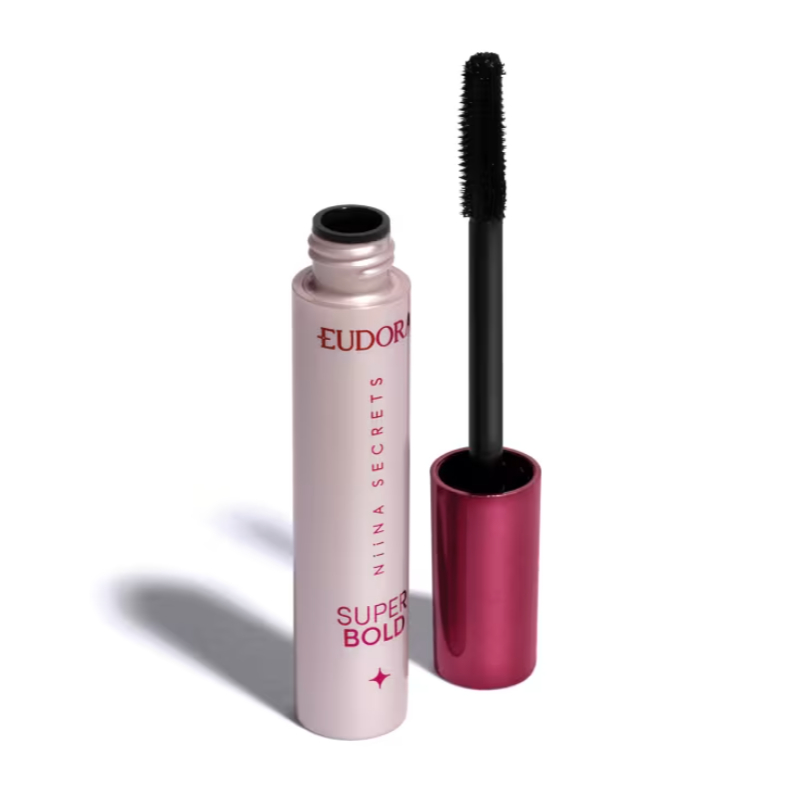 Niina Secrets - Máscara de cílios Super Bold volume extremo efeito cílios postiços 10g - Eudora