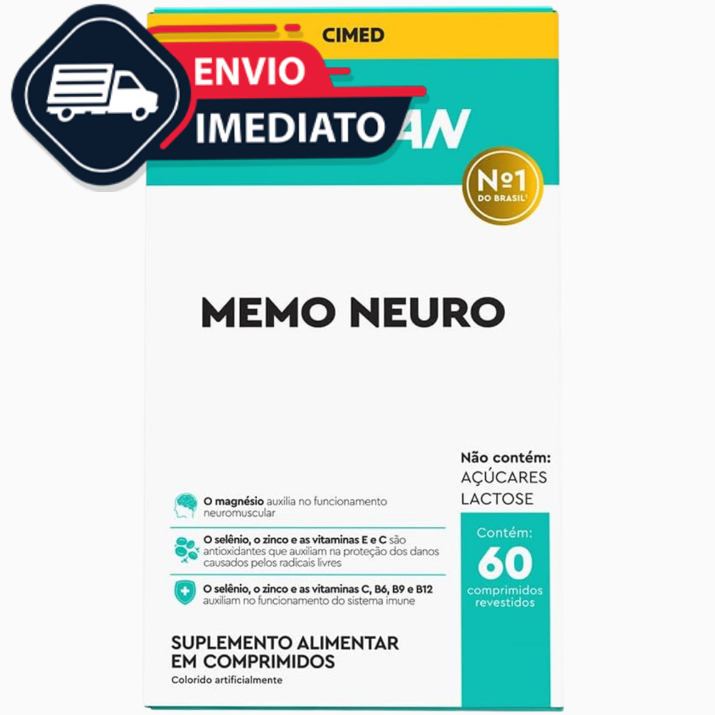 Lavitan Memo neuro 60 comprimididos– Polivitamínico par Clareza Mental e Desempenho Cognitivo