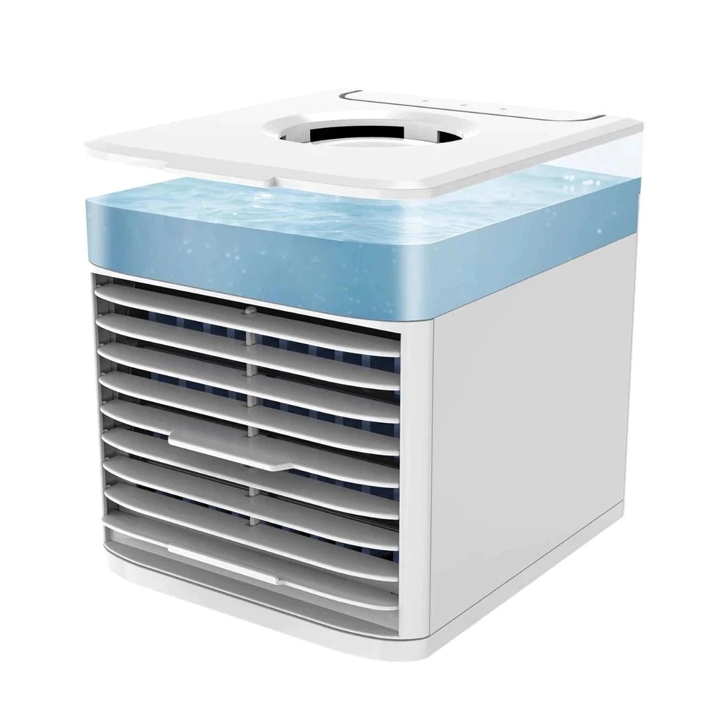 Mini Ar Condicionado Artic Air Portátil Cooler Umidificador Climatizado Ultra Com Luz Led