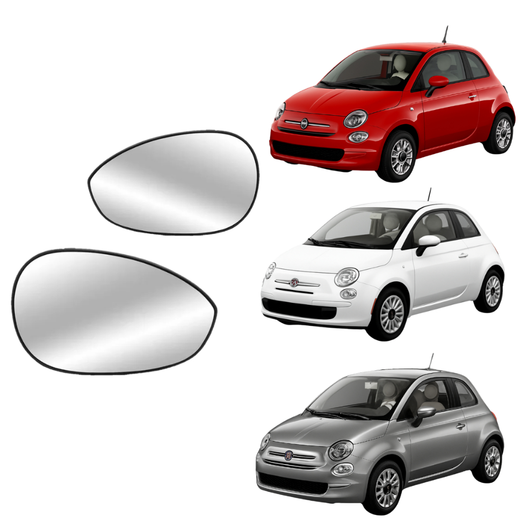 Vidro Espelho Retrovisor Fiat 500 2009 2010 2011 Até 2025