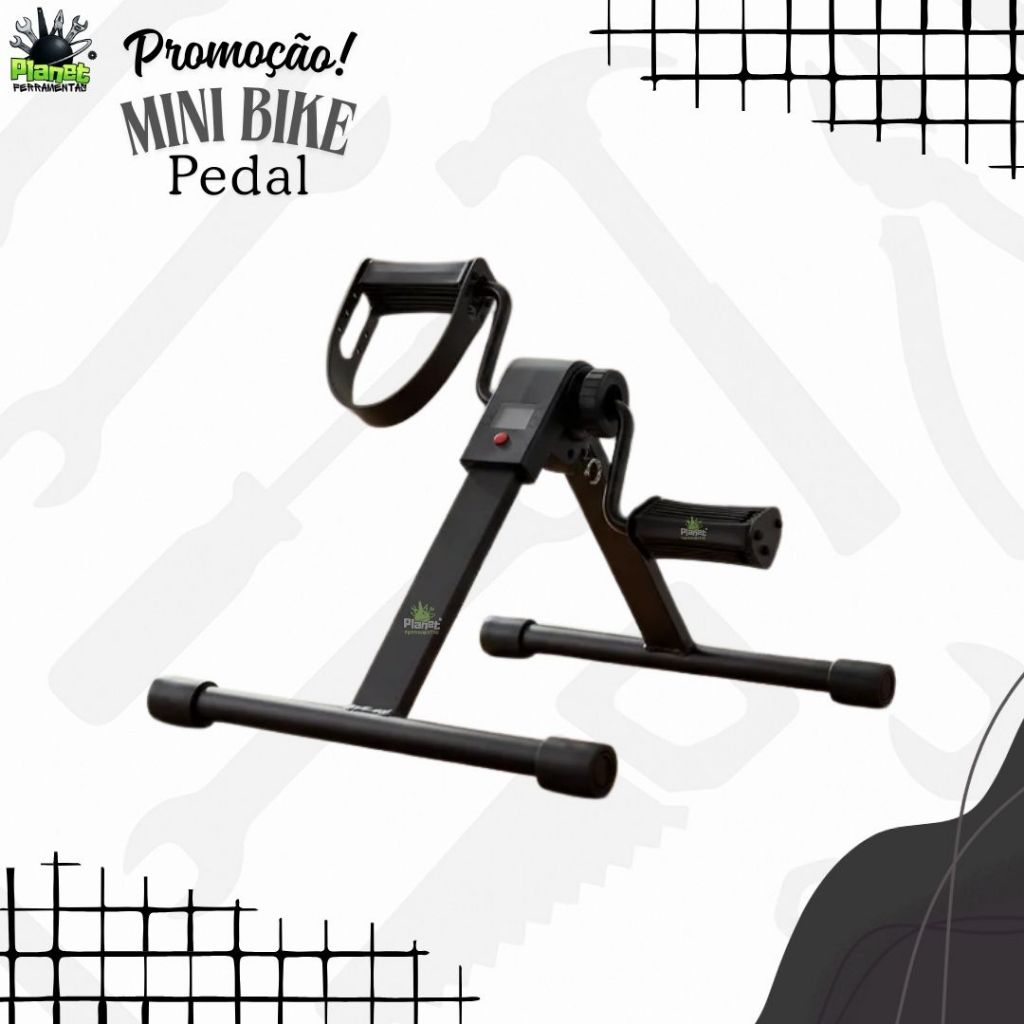 Mini Bicicleta Ergométrica Pedal para Braços e Pernas Fisioterapia Recuperação Bike em Oferta na Shopee