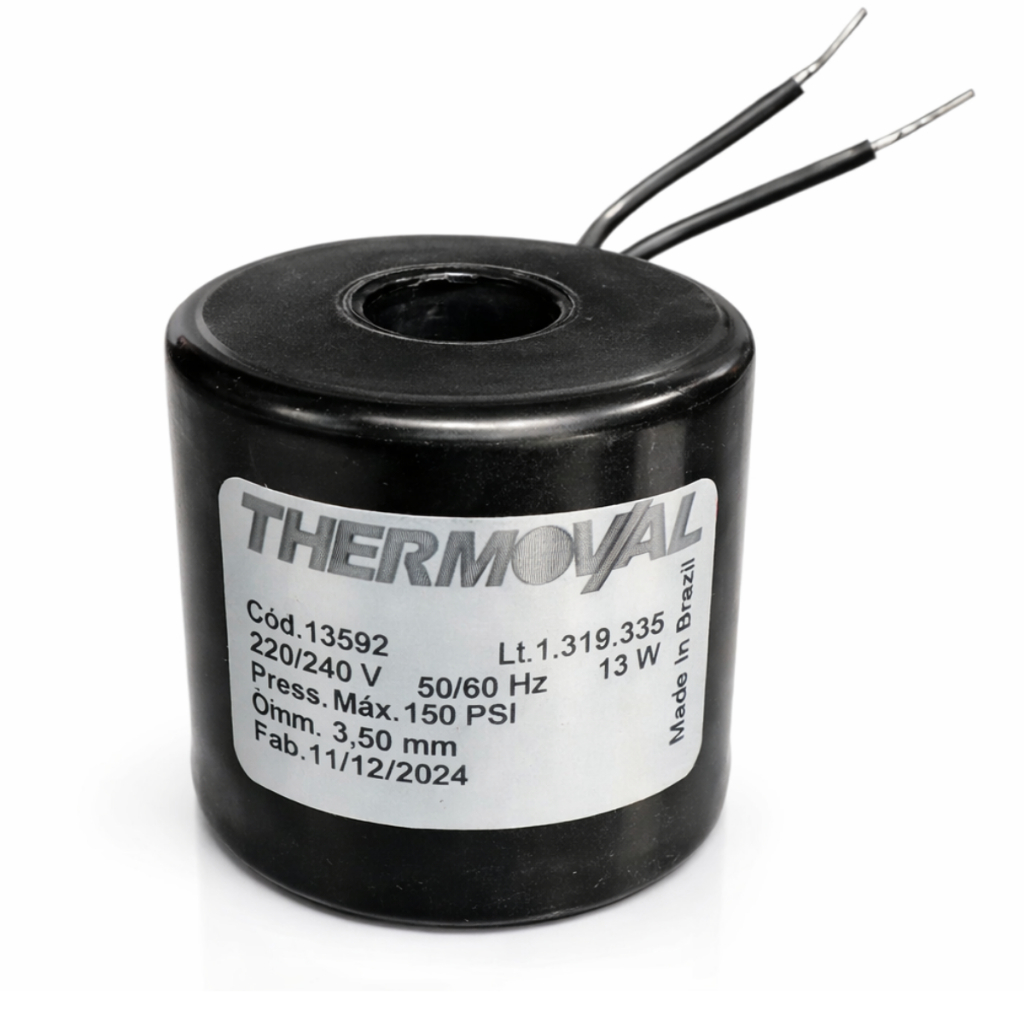 Bobina Thermoval 17W 220v Para Fornos Modelos Progas Prp E Tedesco Ftt