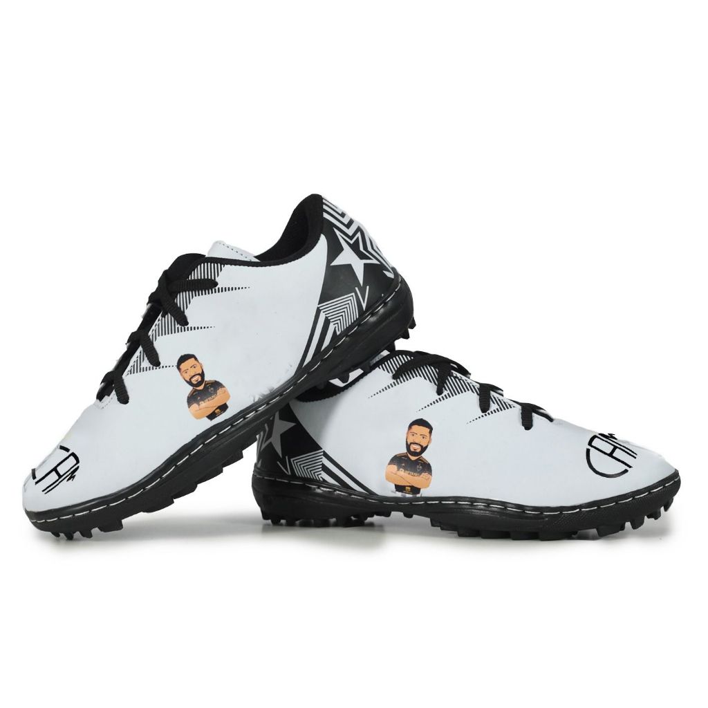 Chuteira Infantil Society Galo Branca ⚽ Confortável | Envio Rápido | 28 ao 36