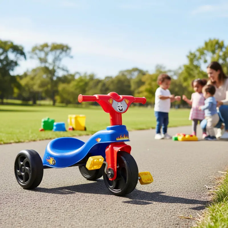 Triciclo Motoca Infantil 3 Rodas Fast com Pedal Diversão em Oferta na Shopee
