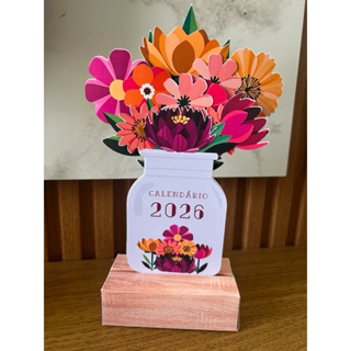 Calendário de mesa 2026 em Oferta na Shopee