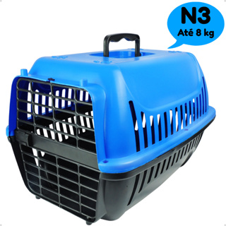 Caixa De Transporte Pet Para Cães Gatos Coelhos N3 - Brinqpet em Oferta na Shopee