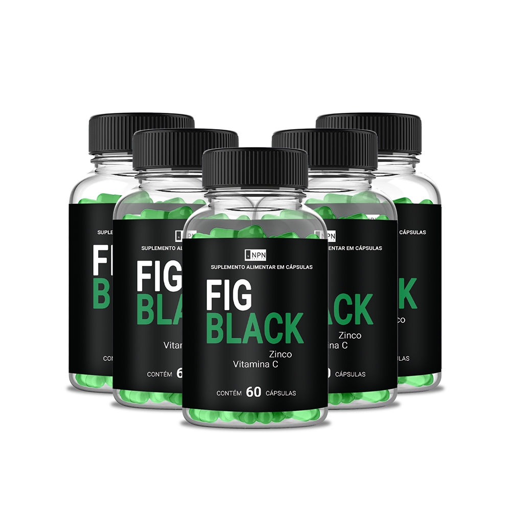 Fig Black Original Cápsulas Envio Rápido Frete Gratis em Oferta na Shopee