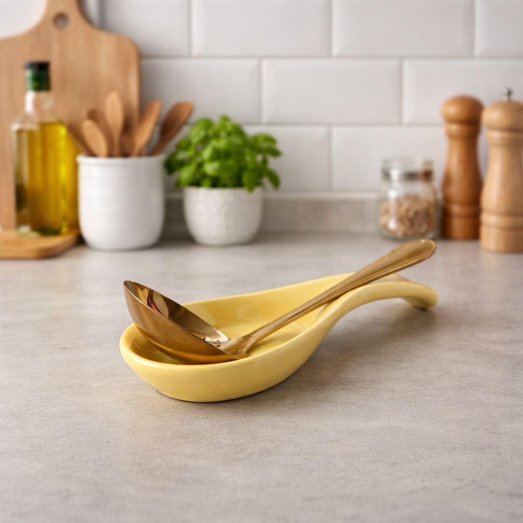 Descanso para Talher Cerâmica Decoração Cozinha