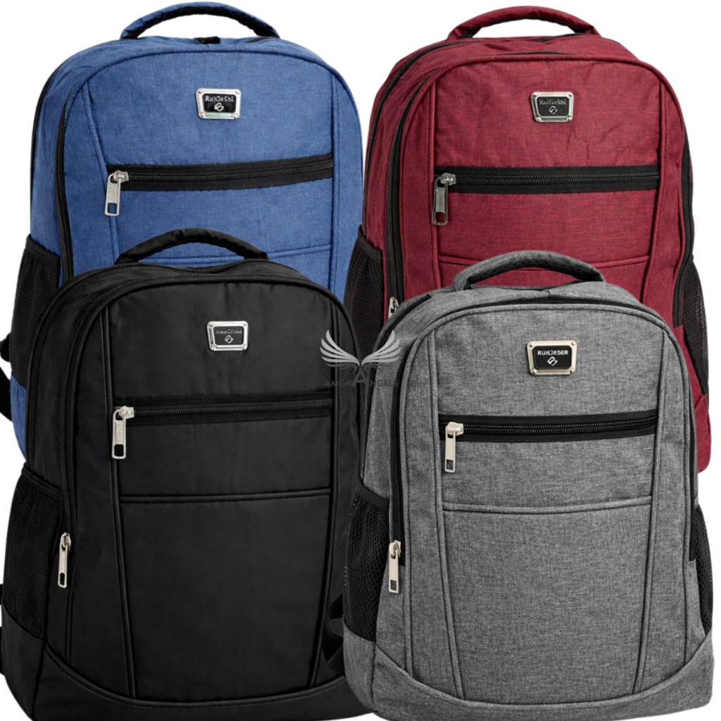 Mochila Universitária Escolar Faculdade Viagem Dia a Dia Resistente AMGRANGELS em Oferta na Shopee