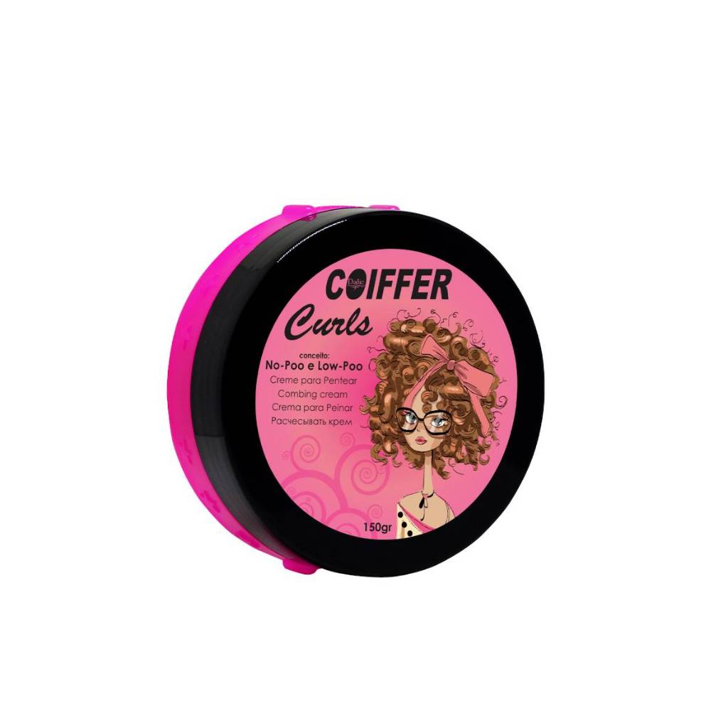 Curls Creme Para Pentear 150g Coiffer em Oferta na Shopee