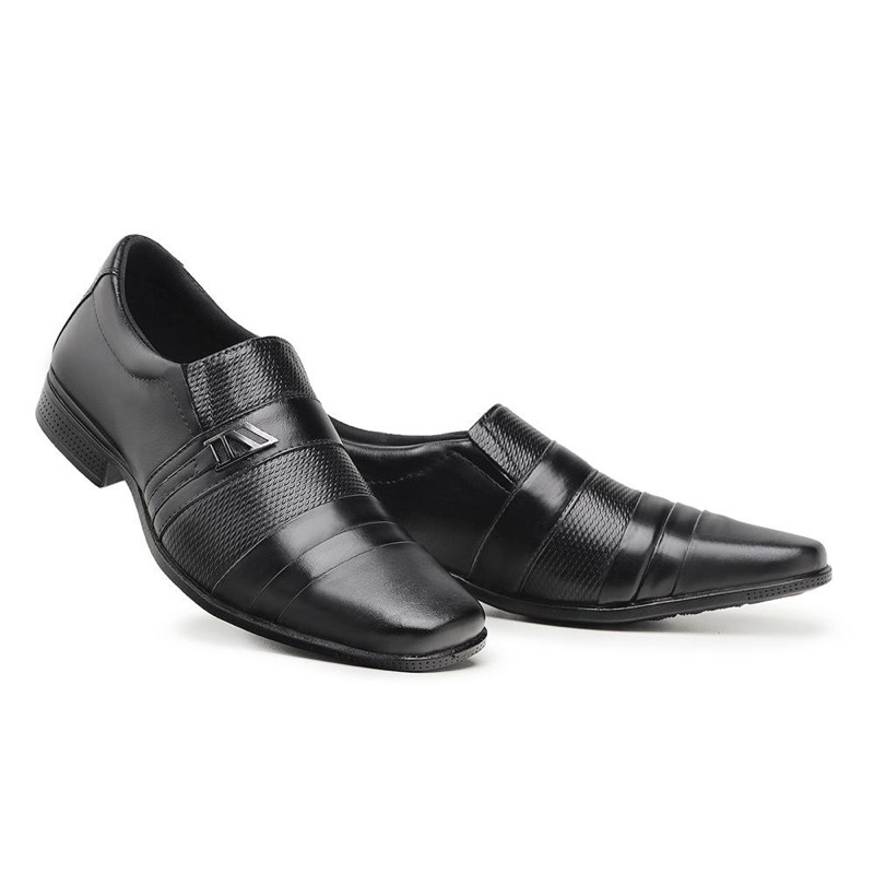 Sapato Social Couro Legítimo Masculino Elegante Confortável