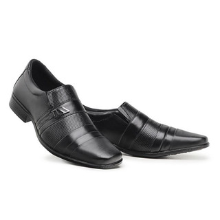 Sapato Social Couro Legítimo Masculino Elegante Confortável