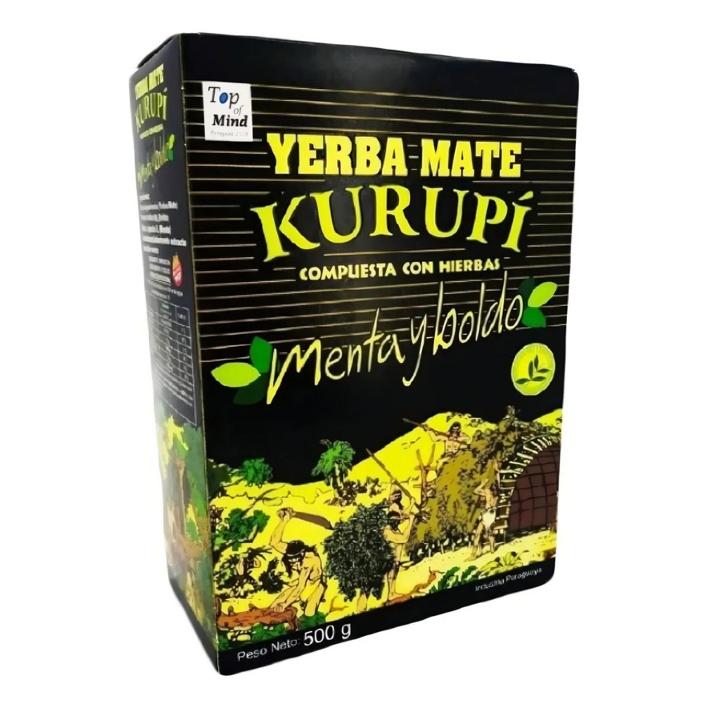 500g Erva Mate Kurupí com Sabor Refrescante em Oferta na Shopee