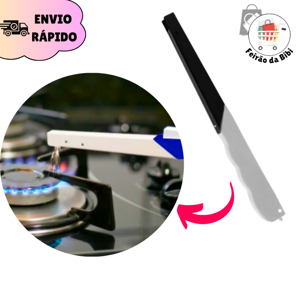 Acendedor para Boca de Fogão Gás Clink com Botão Automático em Oferta na Shopee